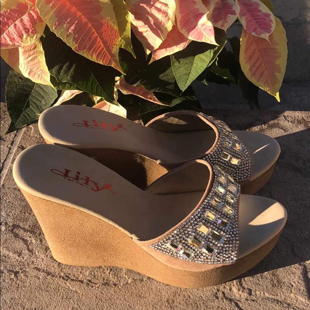 Rhinestone sandals - Picture 2 of 8